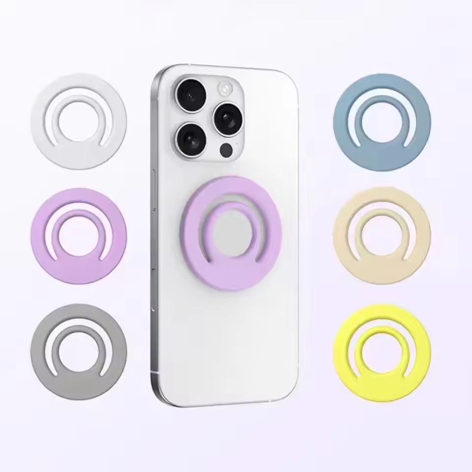 Phone Accessories Vendor - Magnetic Silicone Stand Finger Ring Car