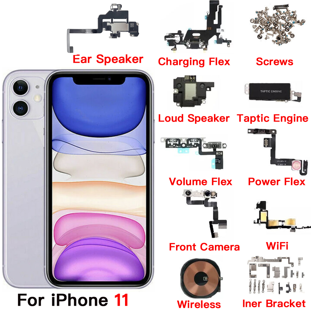 Phone Accessories Vendor - Internal Accessories For iPhone 11 Front