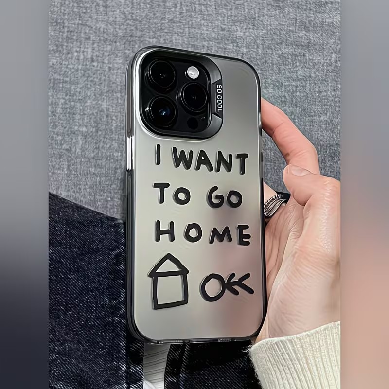 Apple Iphone 16 - Creative Graffiti Design Silver Phone Case