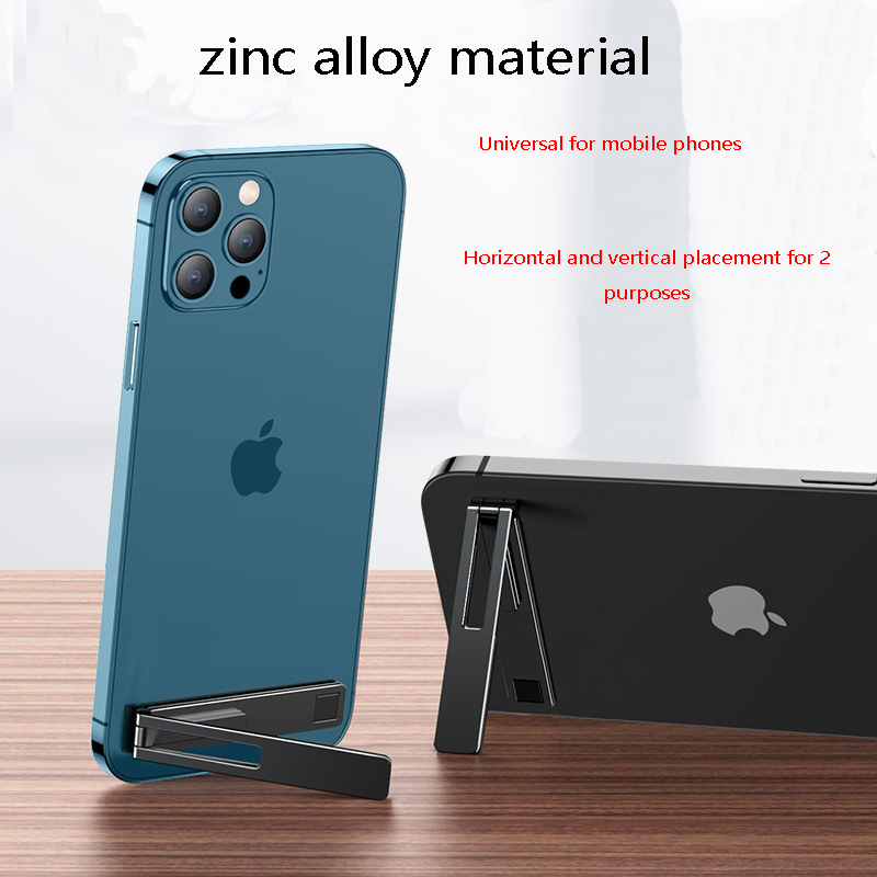 Desk Phone Stand - 1-2Pcs Ultra-thin Minimalist Magnetic Foldable Mobile