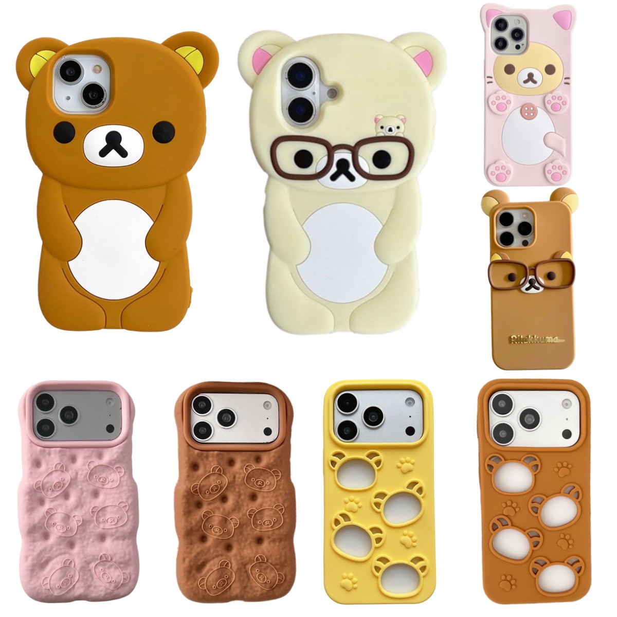 So Cute 3D Cartoon Teddy Bear  - đánh giá và giá Apple Iphone 16