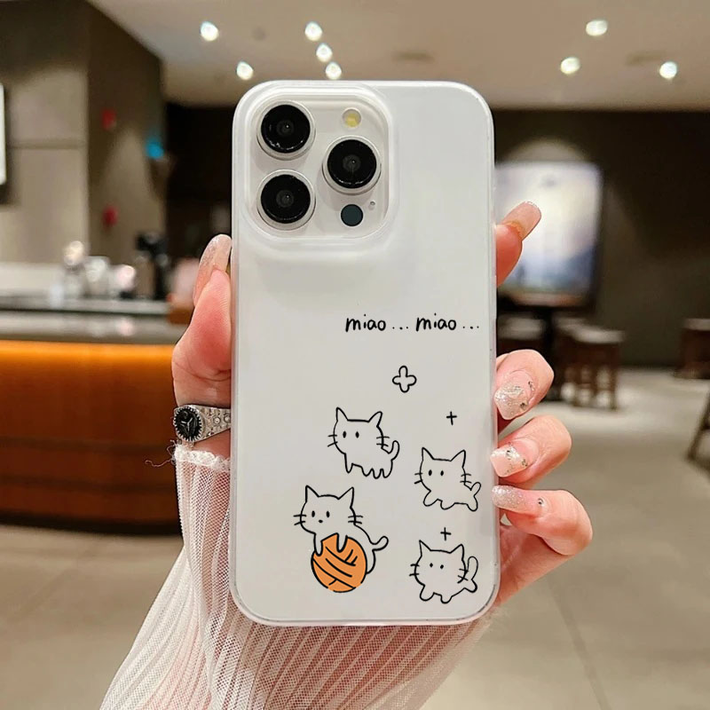 Cute Black Cat Pattern Phone C - đánh giá và giá Phone Accessories To Sell