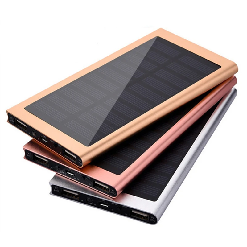 20000mAh Solar Power Bank LED  - đánh giá và giá Portable Charger 20000Mah