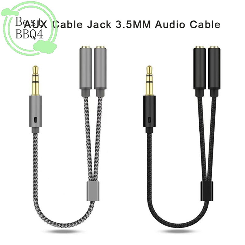 (BBQ4)AUX Cable Jack 3.5MM Aud - đánh giá và giá Earphone Splitter Jack
