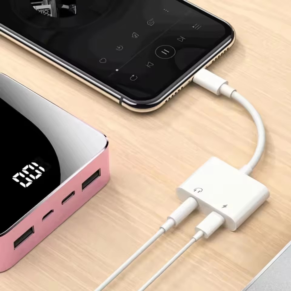 2 in 1 to 3.5mm Jack Audio Cha - đánh giá và giá Earphone Splitter Jack