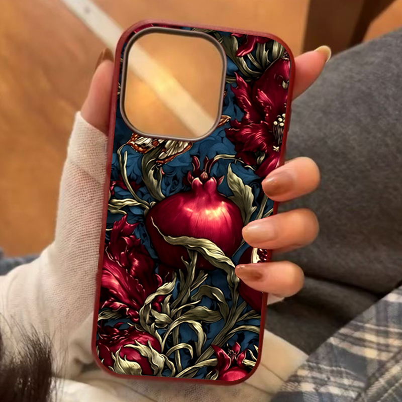 Vintage Pomegranate TPU Art Ph - đánh giá và giá Phone Accessories To Sell