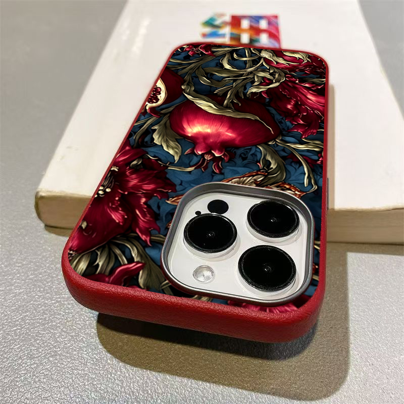 Vintage Pomegranate TPU Art Ph - đánh giá và giá Phone Accessories To Sell