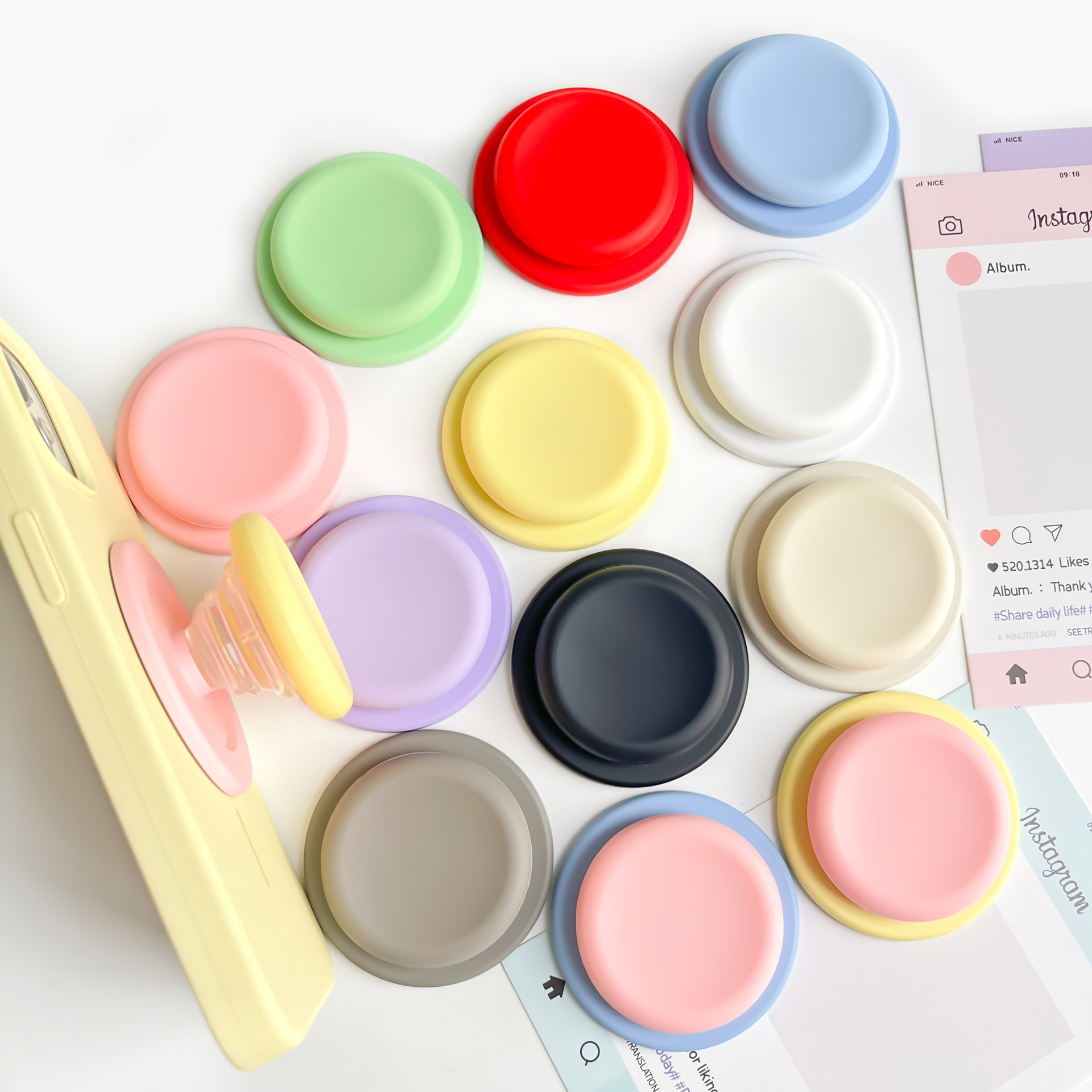 Soft Touch Silicone Magnetic P - đánh giá và giá Desk Phone Stand