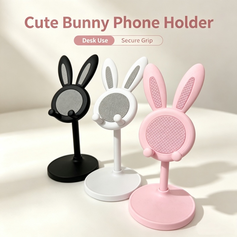 Cute Bunny Phone Stand Adjusta - đánh giá và giá Desk Phone Stand