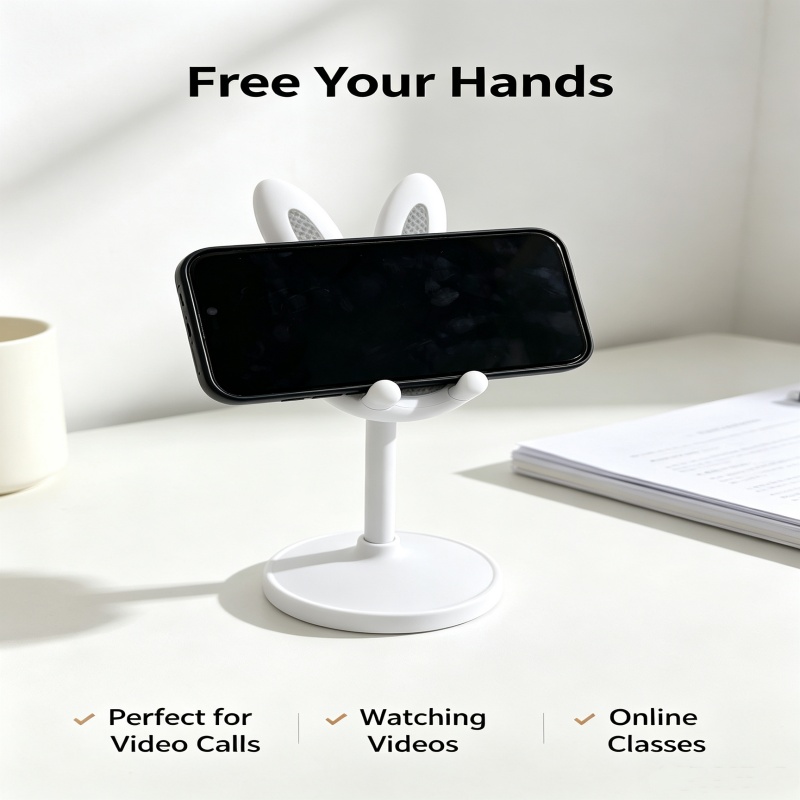 Cute Bunny Phone Stand Adjusta - đánh giá và giá Desk Phone Stand