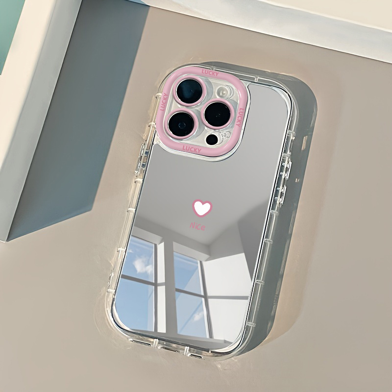 Nice Heart Makeup Mirror Phone - đánh giá và giá Phone Accessories To Sell