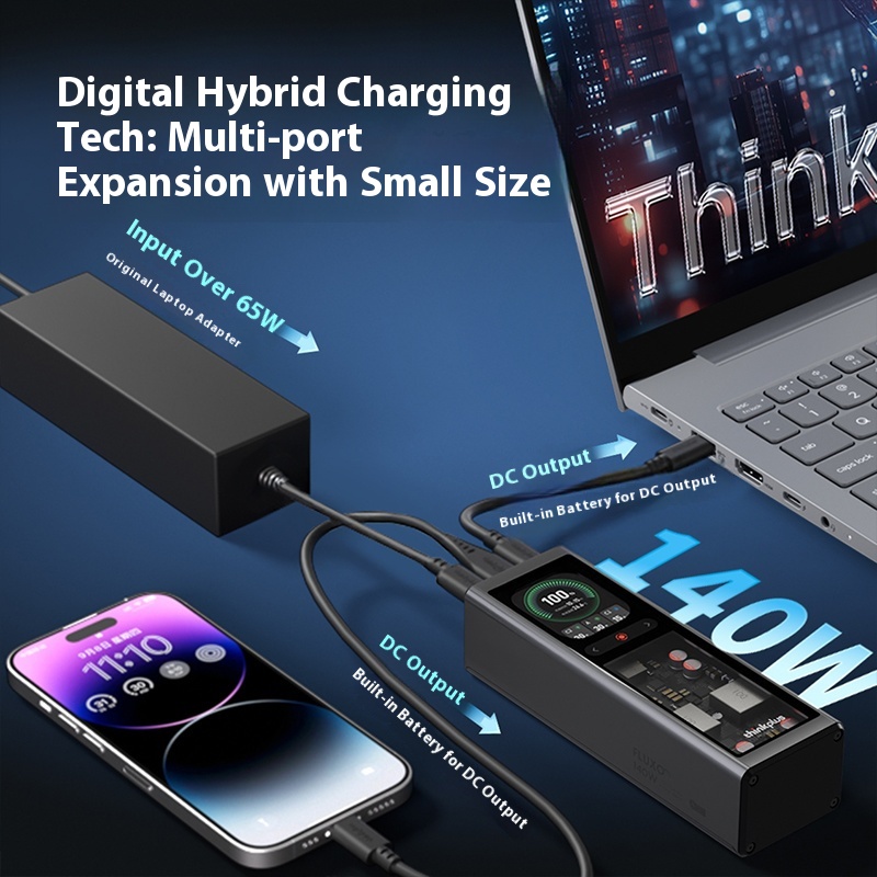 Sales LE Thinkplus FLUXO Serie - đánh giá và giá Portable Charger 20000Mah