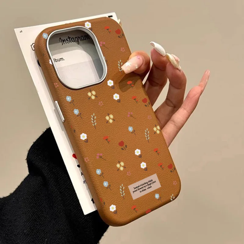 Floral Leather Pattern Retro F - đánh giá và giá Samsung Galaxy A55
