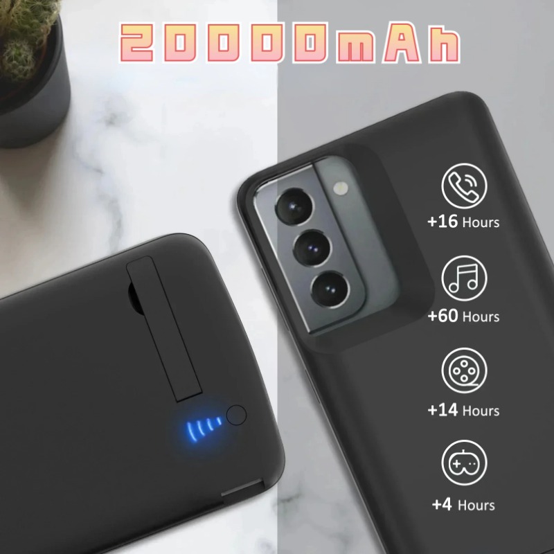 20000mAh Battery Charger Case  - đánh giá và giá Portable Charger 20000Mah