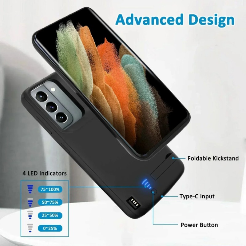 20000mAh Battery Charger Case  - đánh giá và giá Portable Charger 20000Mah