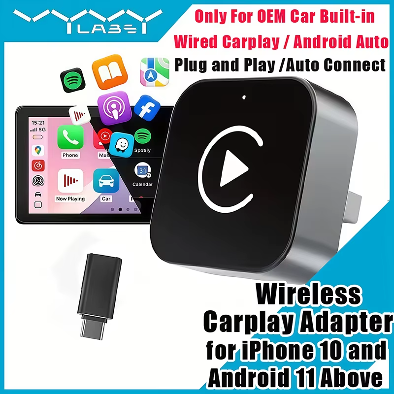 2-in-1 Wireless CarPlay Adapte - đánh giá và giá Usb C Hub