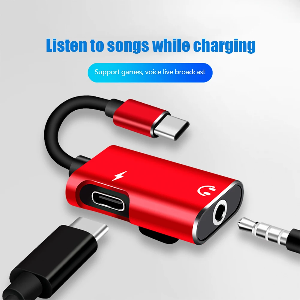 2-in-1 USB-C to 3.5mm Jack Ada - đánh giá và giá Earphone Splitter Jack