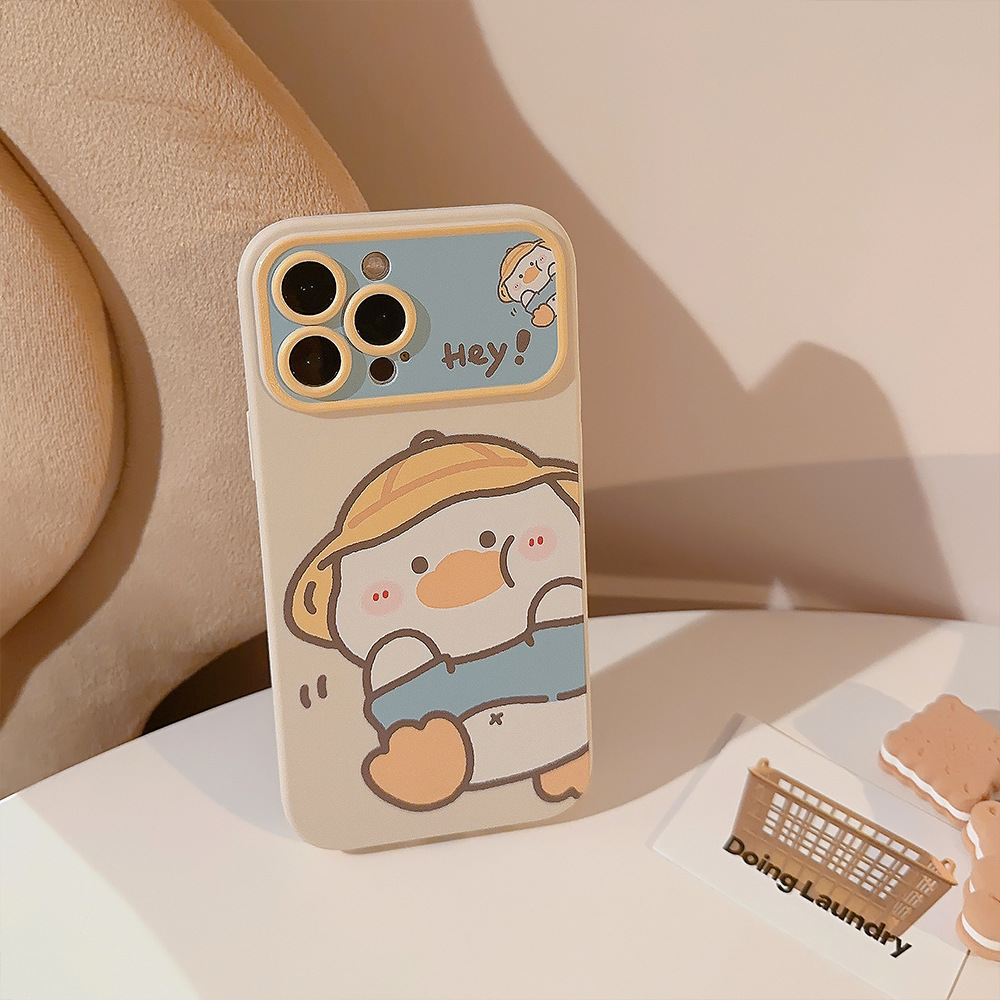 Korean Cartoon Yellow Duck Pho - đánh giá và giá Phone Accessories Iphone