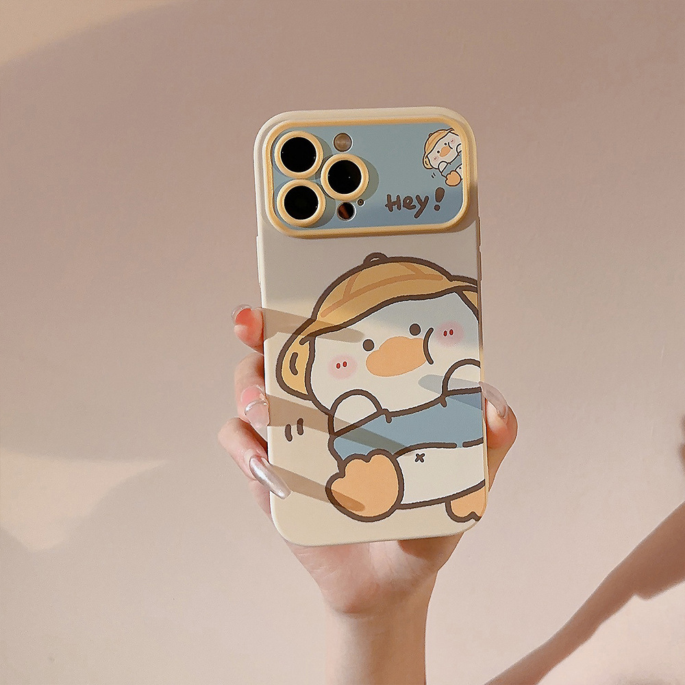 Korean Cartoon Yellow Duck Pho - đánh giá và giá Phone Accessories Iphone