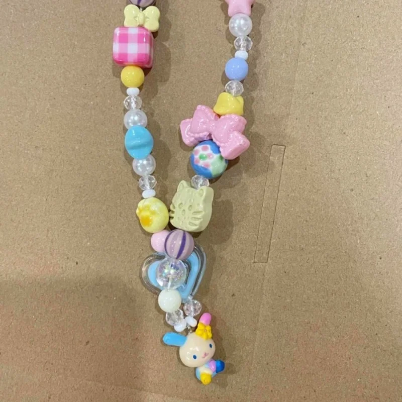 Cartoon Usahana Colorful Beadi - đánh giá và giá Phone Accessories Chain