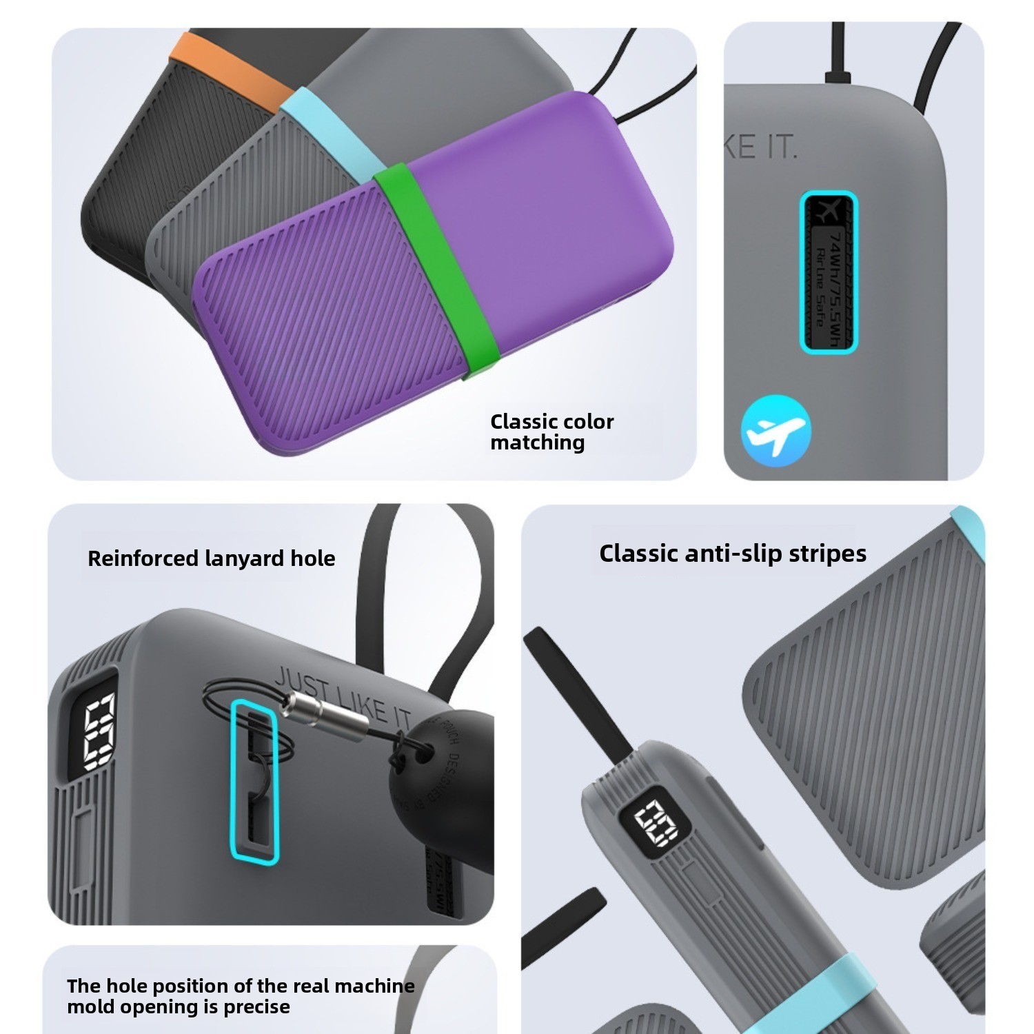 (Only Case) Silicone Case For  - đánh giá và giá Portable Charger 20000Mah