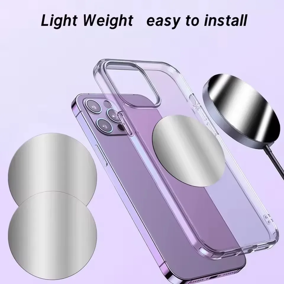 1-5PCS 8CM Magnetic Metal Plat - đánh giá và giá Phone Accessories Quotes