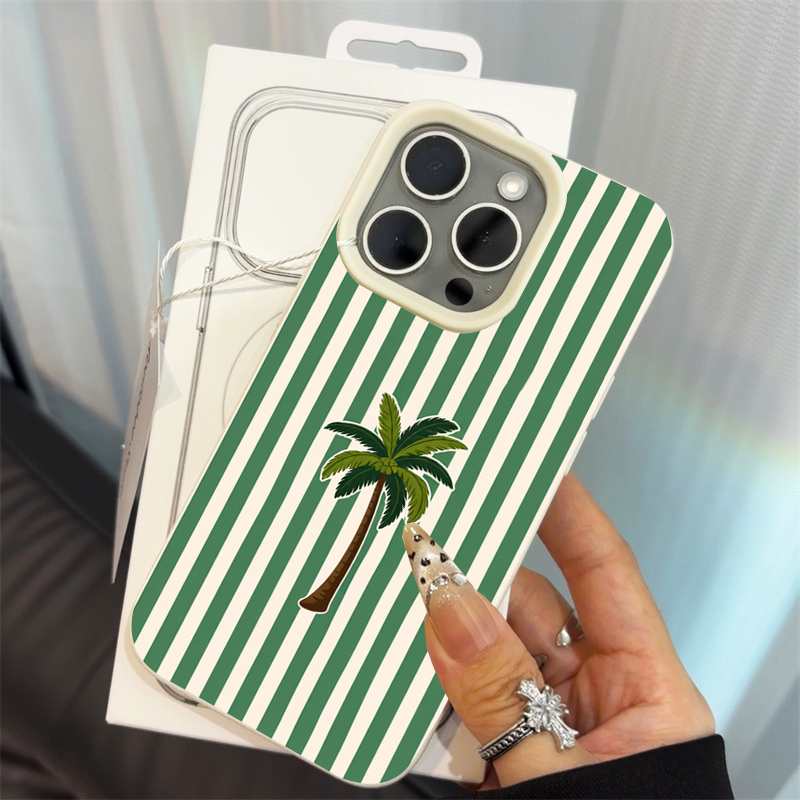 Coconut Tree Stripes Phone Cas - đánh giá và giá Phone Accessories To Sell