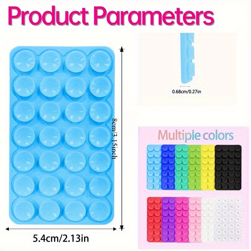 10Pcs Double-Sided Silicone Su - đánh giá và giá Desk Phone Stand