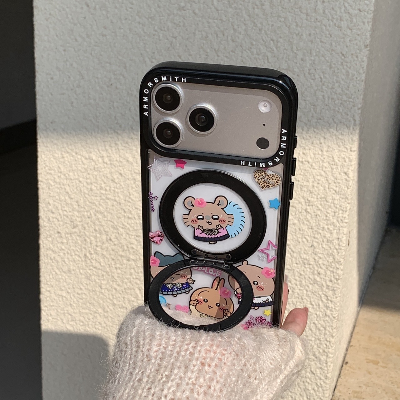Cute Usagi Hachiware Acrylic P - đánh giá và giá Phone Accessories Chain