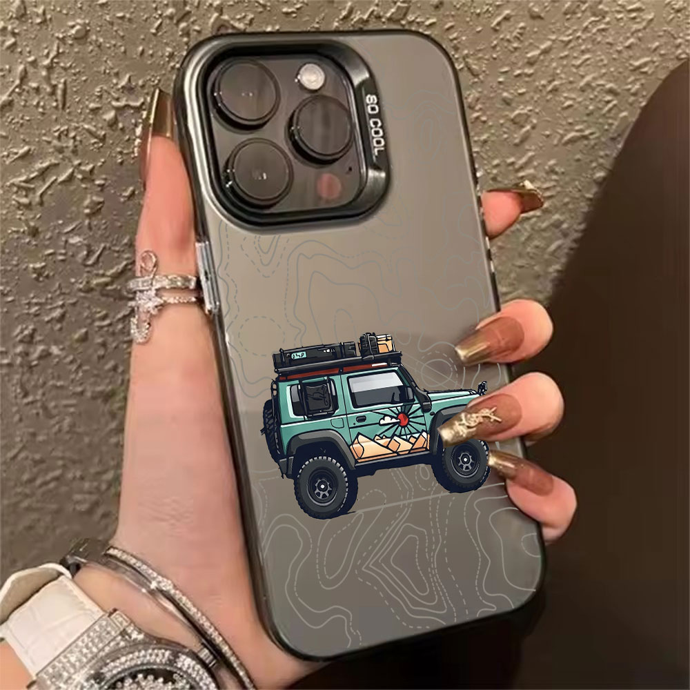 Simple Car Pattern Phone Case  - đánh giá và giá Phone Accessories Iphone