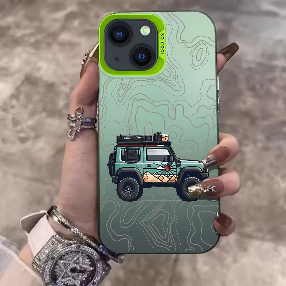Simple Car Pattern Phone Case  - đánh giá và giá Phone Accessories Iphone