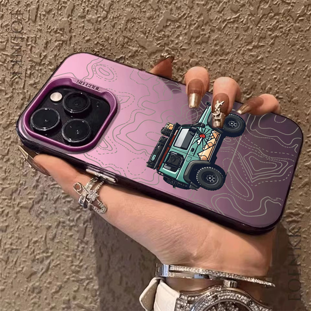 Simple Car Pattern Phone Case  - đánh giá và giá Phone Accessories Iphone