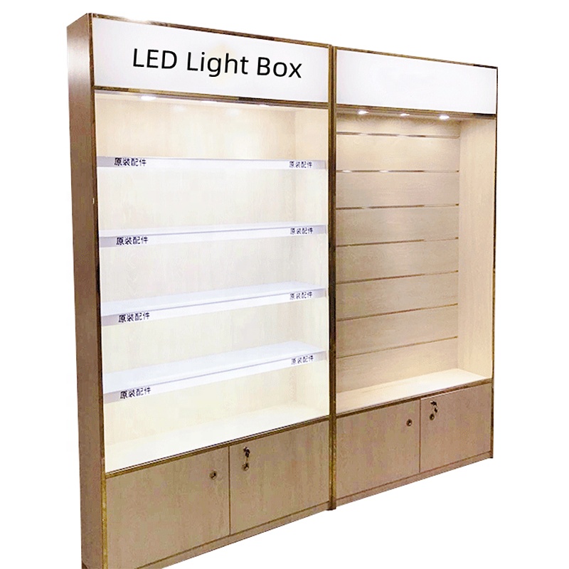 Custom Modern Boutique Display - đánh giá và giá Phone Accessories Cabinet