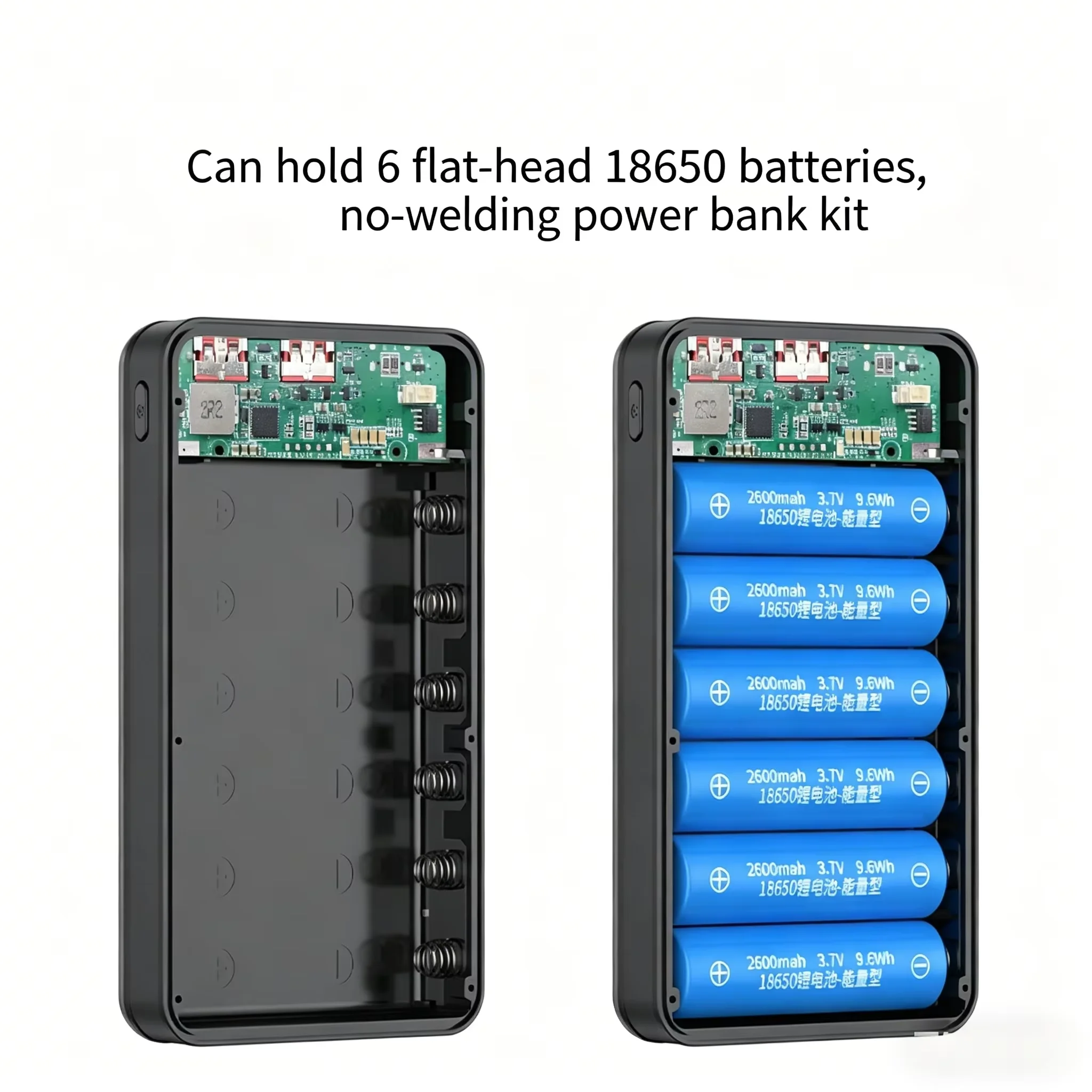 KEBIDUMEI 6*18650 20000mAh Pow - đánh giá và giá Portable Charger 20000Mah