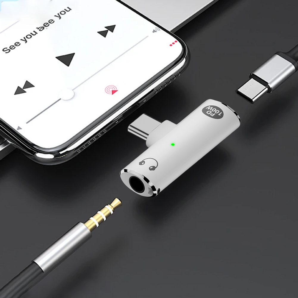 2 in 1 Audio Aux Adapter PD 10 - đánh giá và giá Earphone Splitter Jack