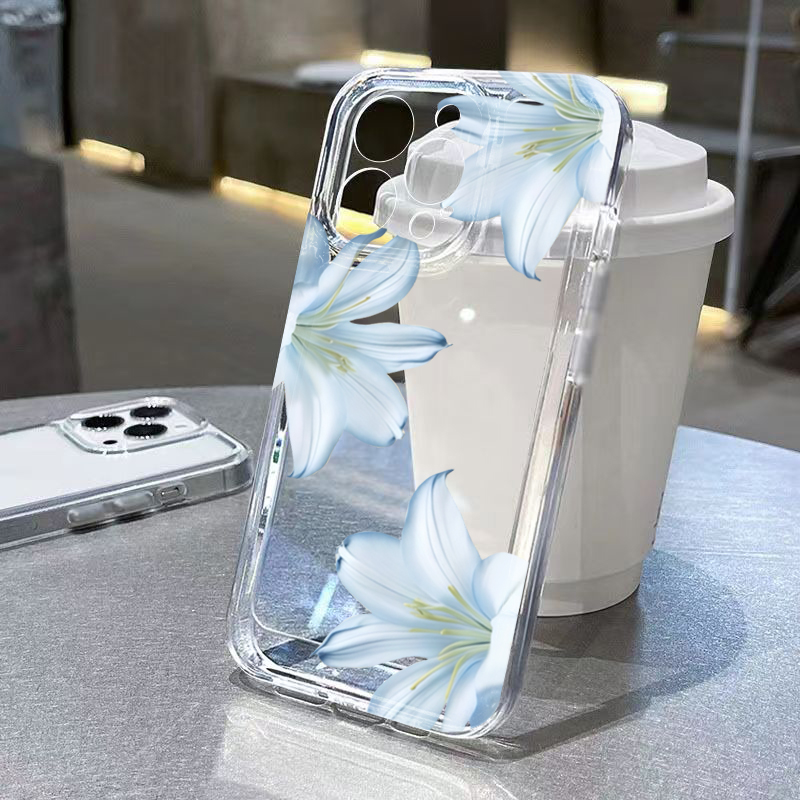 Fashion Exquisite White Lily F - đánh giá và giá Phone Accessories Iphone