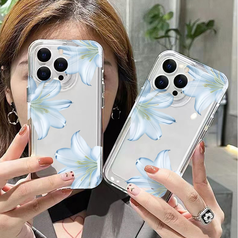 Fashion Exquisite White Lily F - đánh giá và giá Phone Accessories Iphone