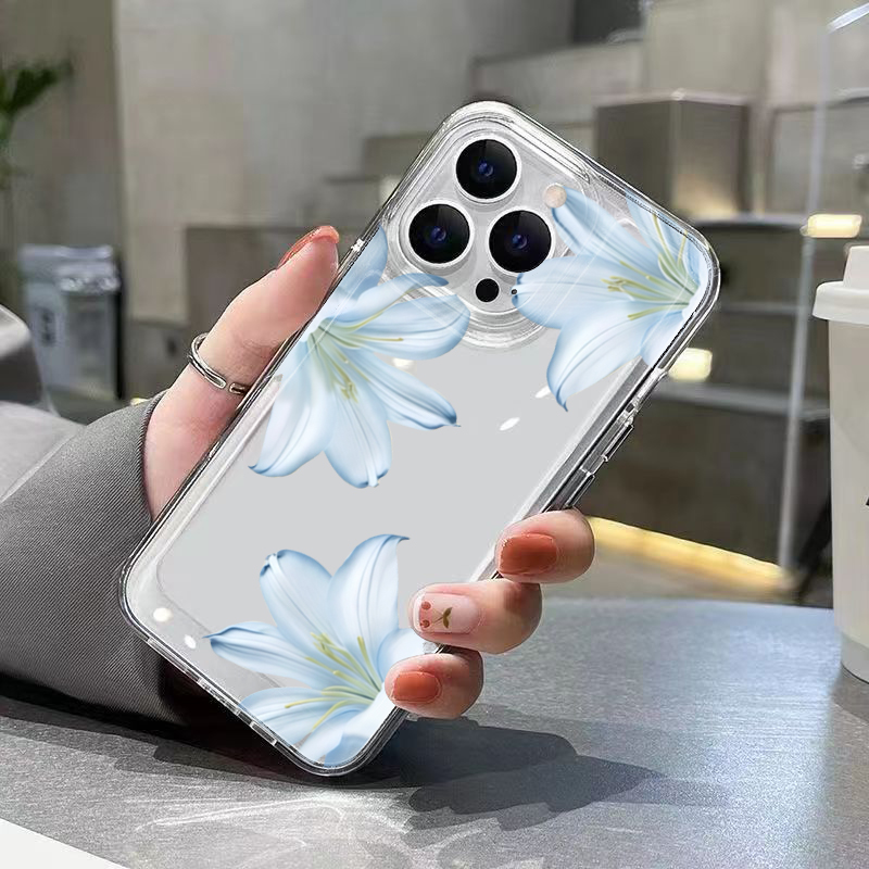 Fashion Exquisite White Lily F - đánh giá và giá Phone Accessories Iphone
