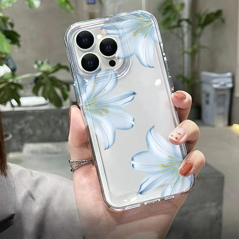 Fashion Exquisite White Lily F - đánh giá và giá Phone Accessories Iphone