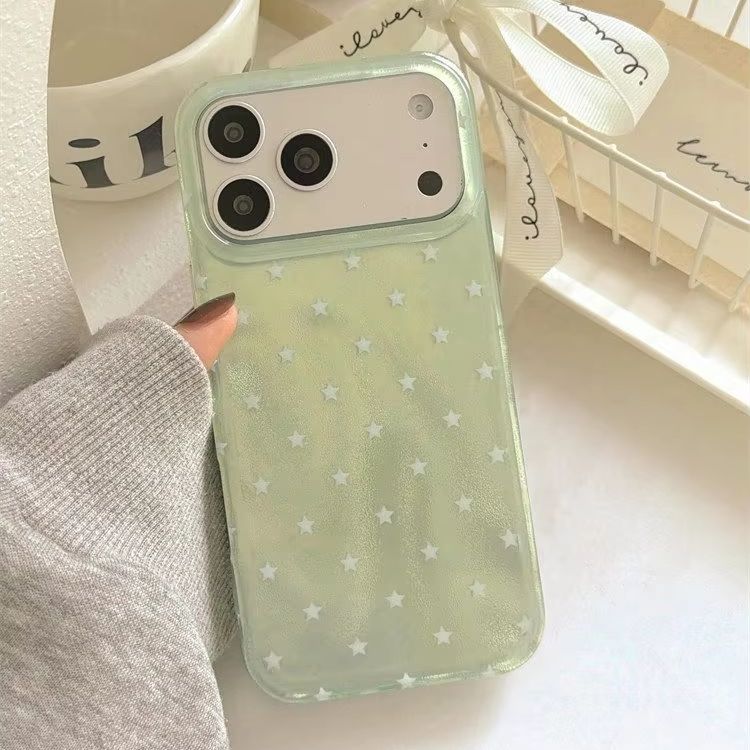 Korean Ins Green Background pe - đánh giá và giá Phone Accessories Iphone
