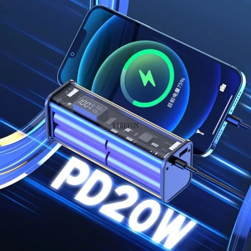 22.5W DIY Battery Charger Case - đánh giá và giá Portable Charger 20000Mah