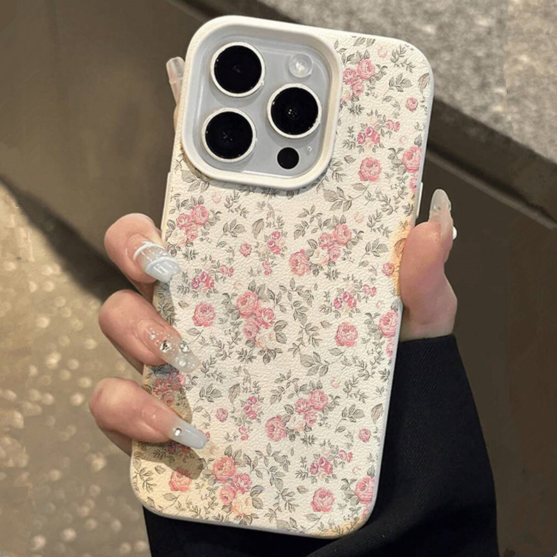 Adorable Girl Floral White Cla - đánh giá và giá Phone Accessories To Sell